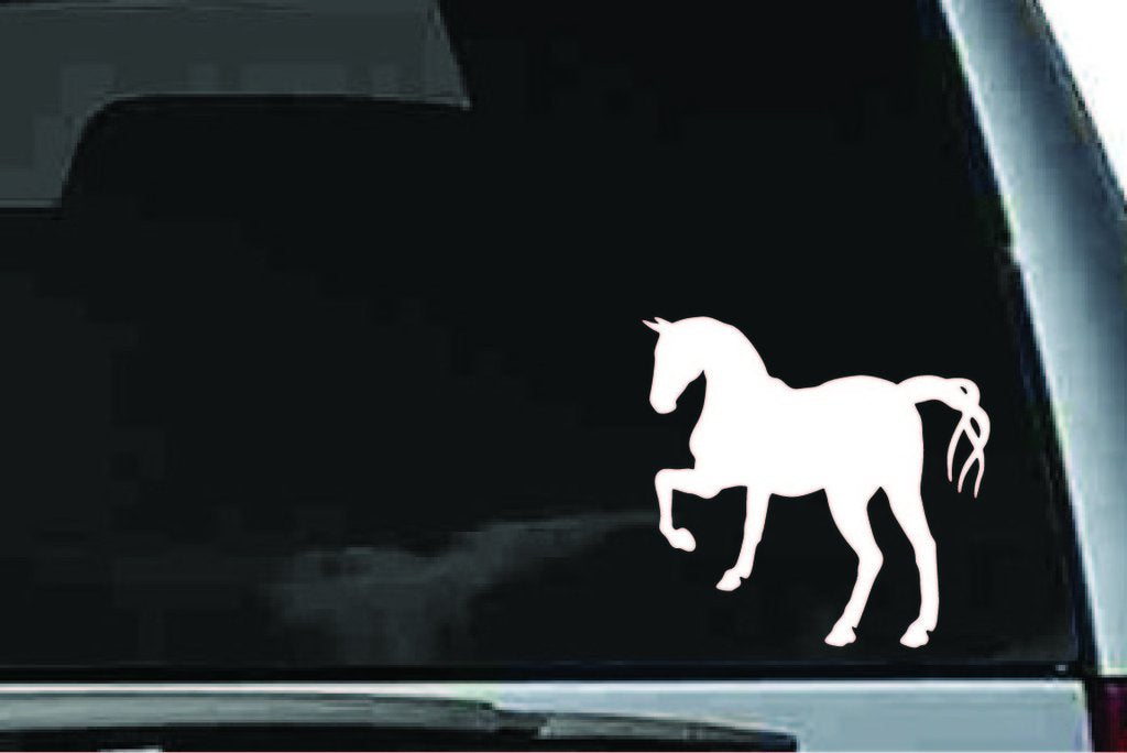 Picniva Horse Sty59a Vinyl Car Window Decal, Approx 5 in