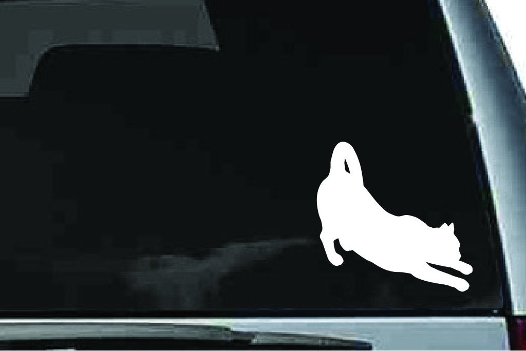 Picniva British Shorthair Cat Sty3 Vinyl Car Window Decal, Approx 5 in