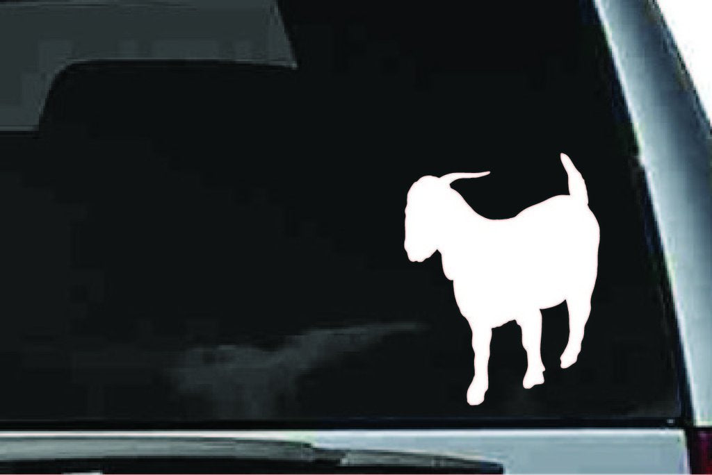 Picniva Boer Goat Sty11a Vinyl Car Window Decal, Approx 5 in