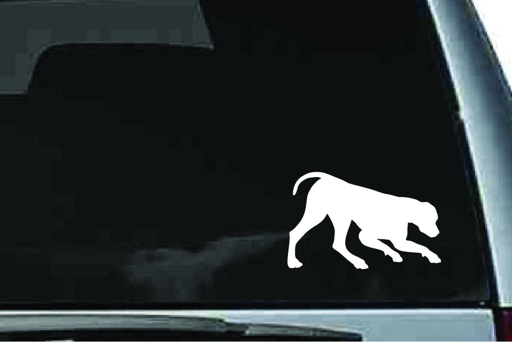 Picniva Hound Dog Sty13 Vinyl Car Window Decal, Approx 5 in