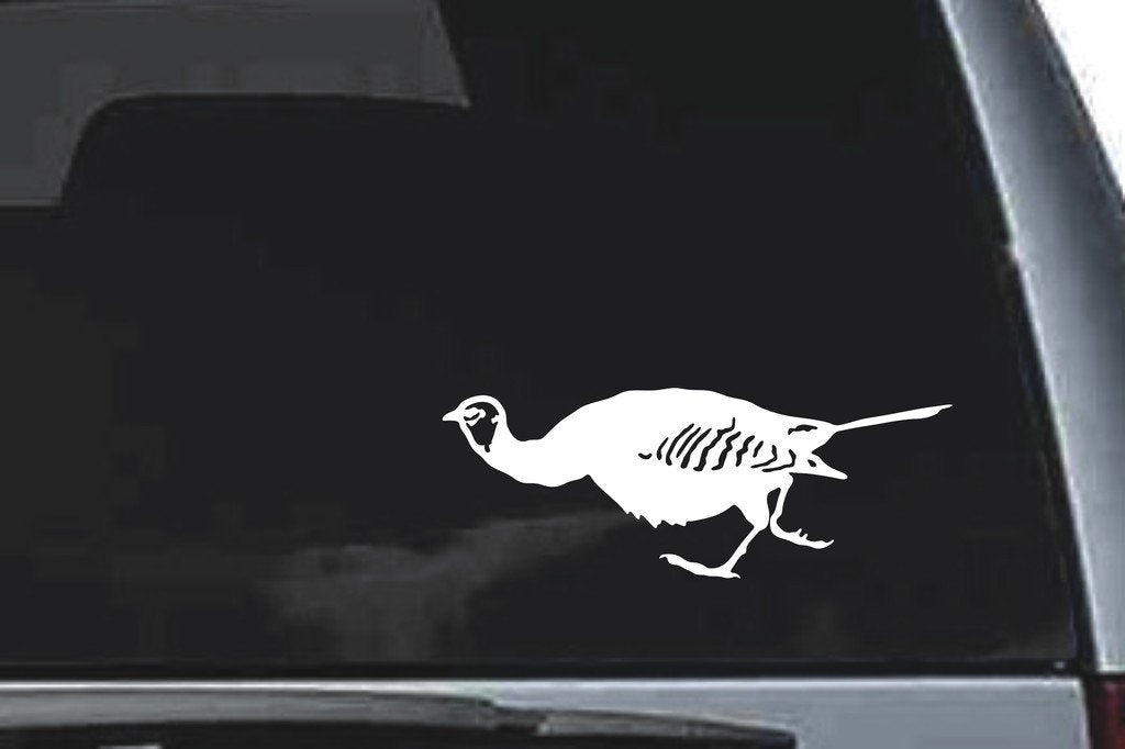 Picniva Turkey Sty11 Vinyl Car Window Decal, Approx 5 in