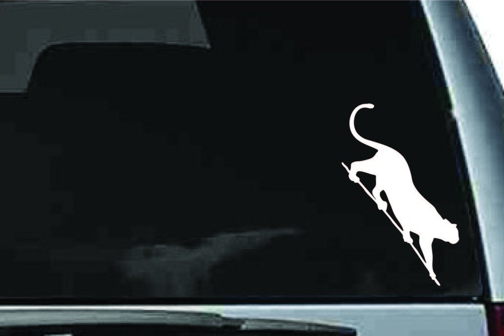 Picniva Cougar Sty1 Vinyl Car Window Decal, Approx 5 in
