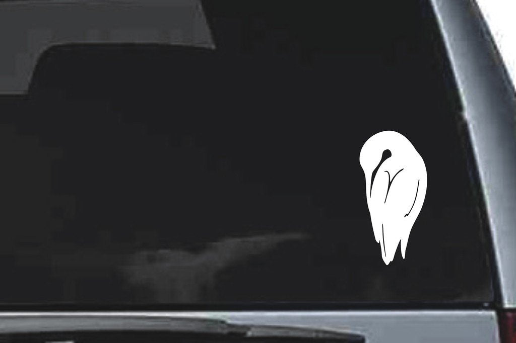Picniva Fowl Sty104 Vinyl Car Window Decal, Approx 5 in