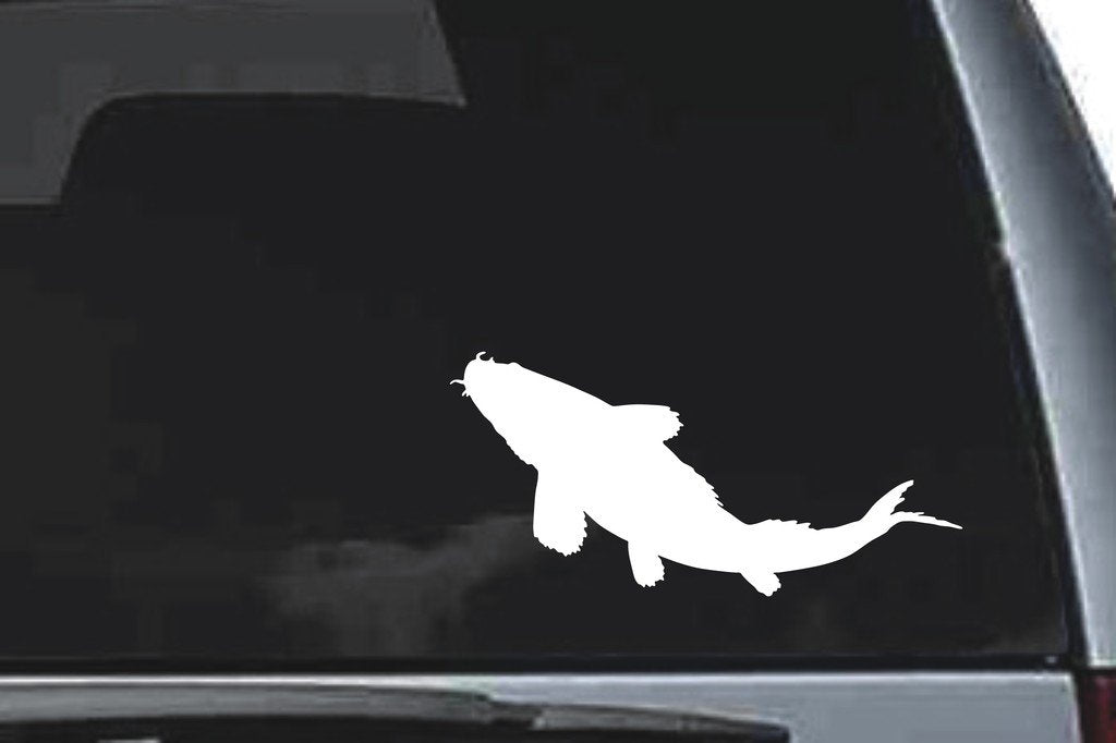 Picniva Carp Sty01a Vinyl Car Window Decal, Approx 5 in