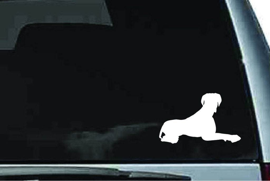 Picniva Great Dane Dog Sty20a Vinyl Car Window Decal, Approx 5 in