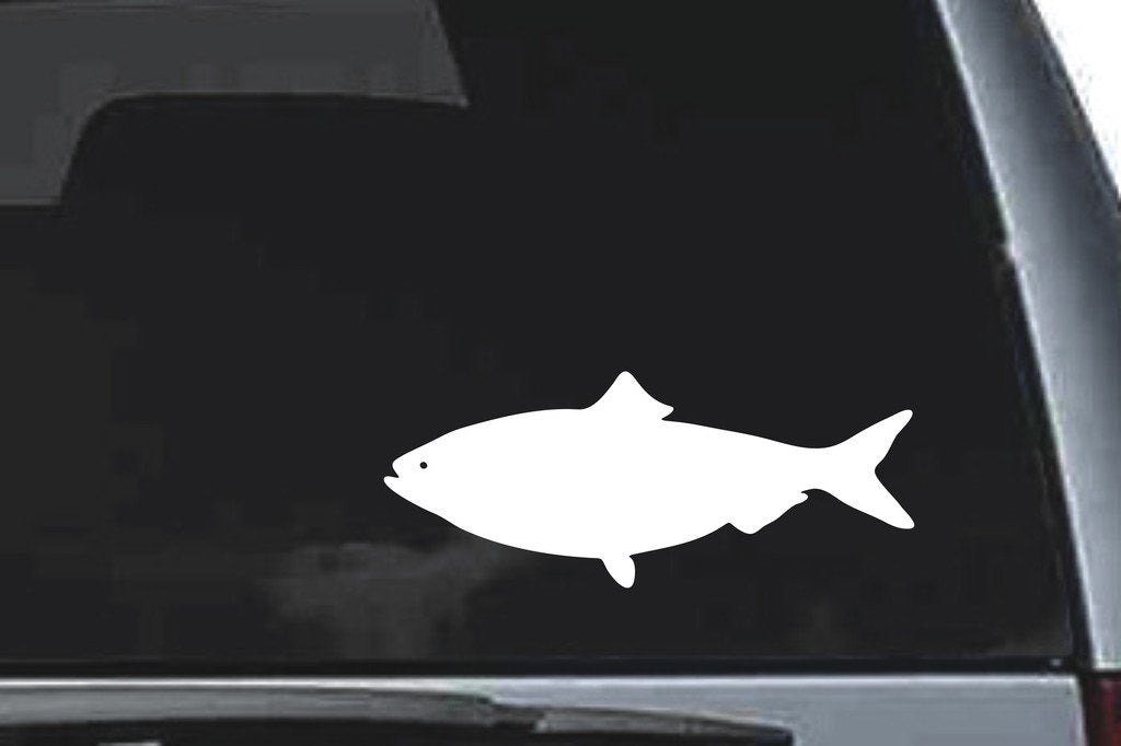 Picniva Fish Sty75 Vinyl Car Window Decal, Approx 5 in