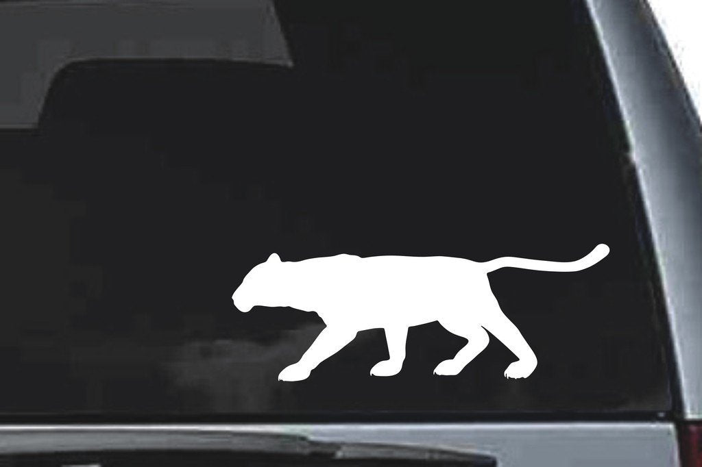 Picniva Panther Sty9 Vinyl Car Window Decal, Approx 5 in