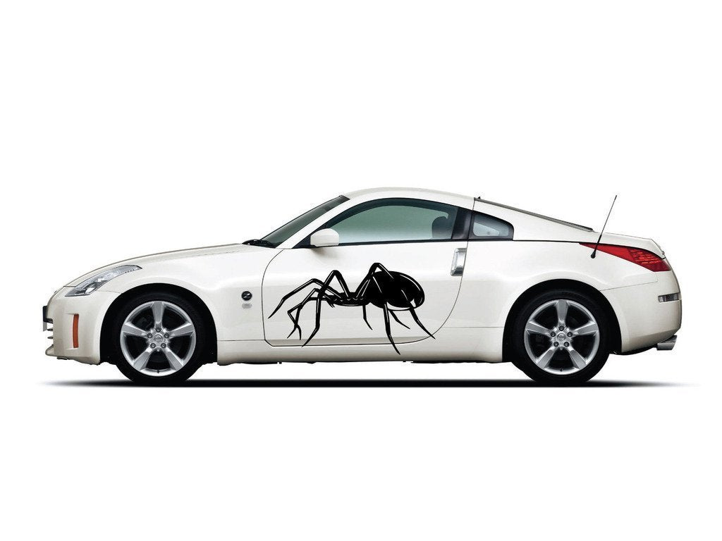 Picniva Black Style 2 Racing Side Stripe Vinyl Decals, 10 x 65 in, 2 Pc - Color: style 2