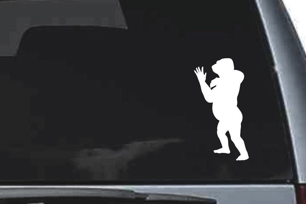 Picniva Gorilla Sty6 Vinyl Car Window Decal, Approx 5 in