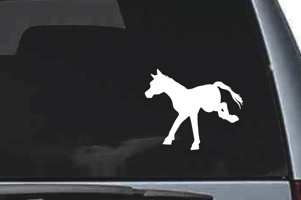 Picniva Pony Sty6a Vinyl Car Window Decal, Approx 5 in