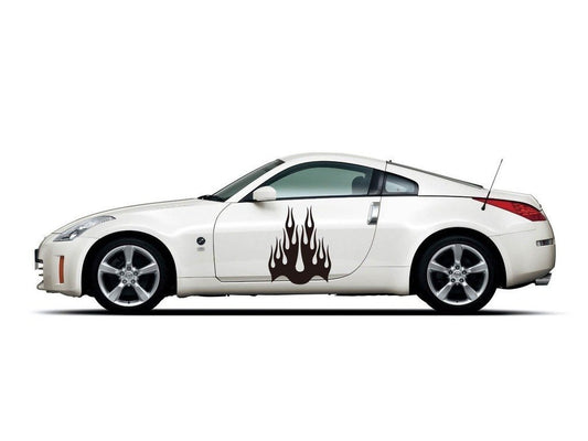 Picniva sty451 Car Body Side Stripes Vinyl Graphics Sticker Decals 2 Pcs