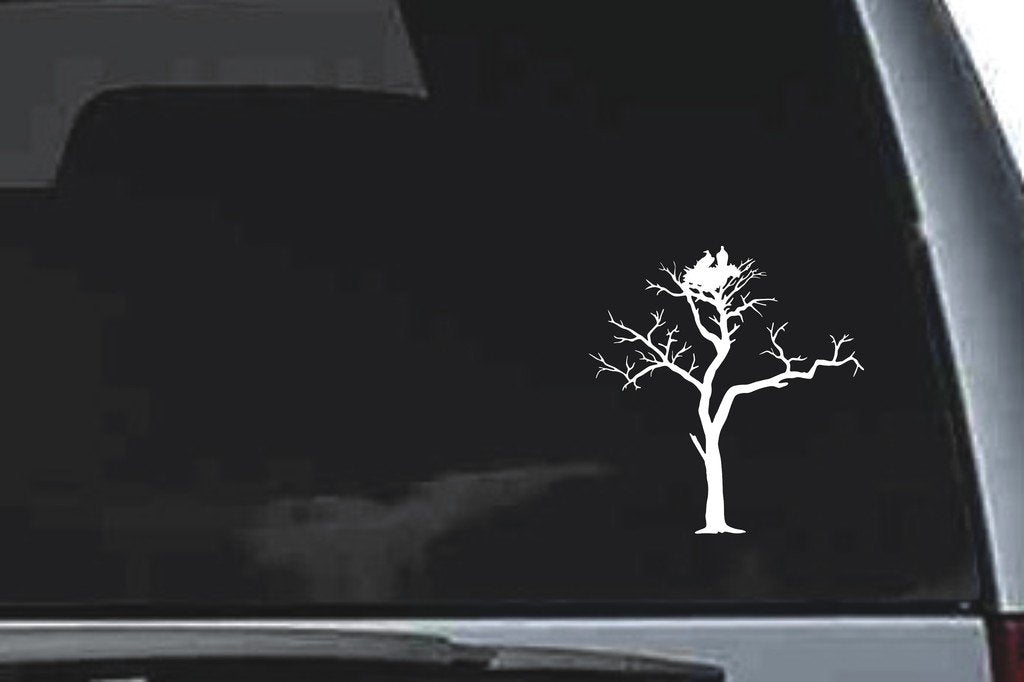 Picniva Vulture Sty2 Vinyl Car Window Decal, Approx 5 in