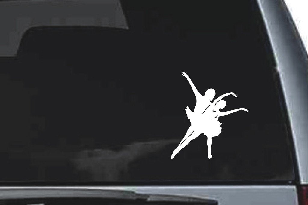 Picniva Dancer Sty18 Vinyl Car Window Decal, Approx 5 in