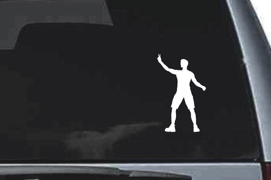 Picniva Peace Vinyl Car Window Decal, Approx 5 in