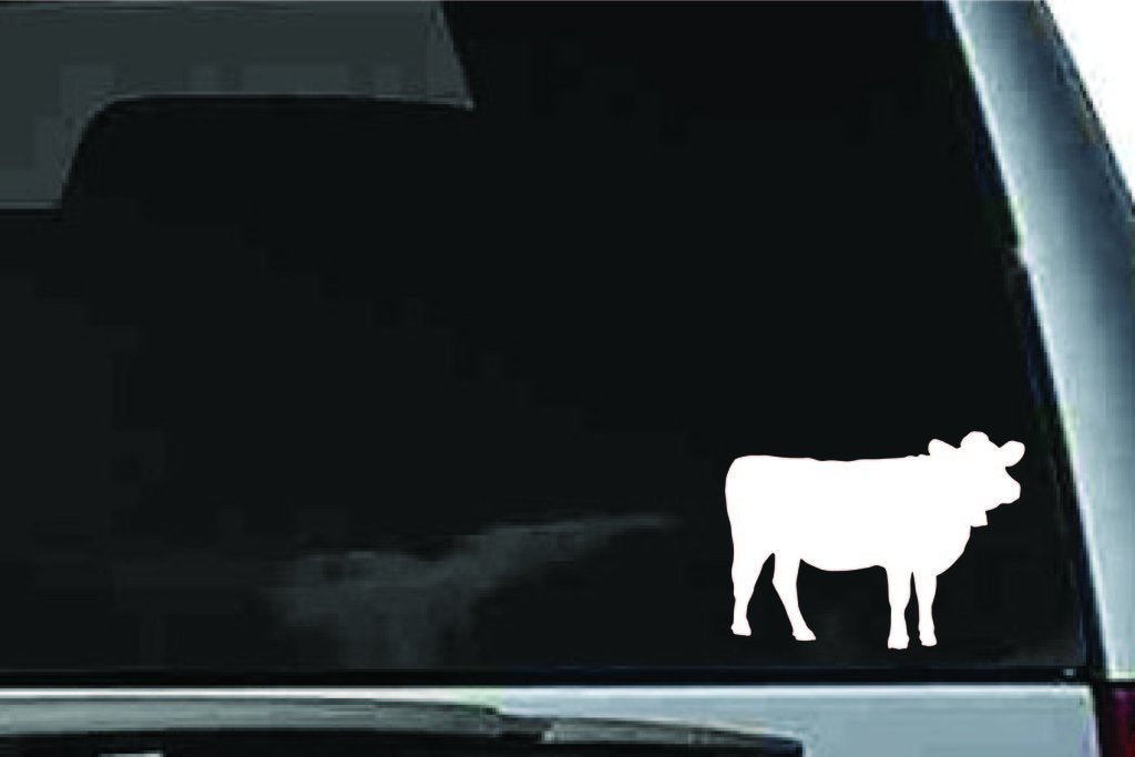 Picniva Cow Sty19 Vinyl Car Window Decal, Approx 5 in