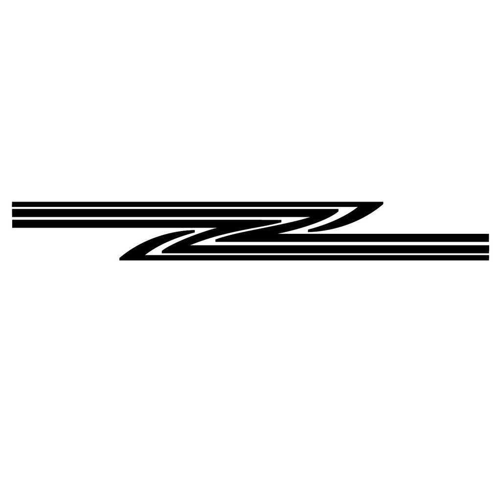 Picniva sty479 Car Body Side Stripes Vinyl Graphics Sticker Decals 2 Pcs