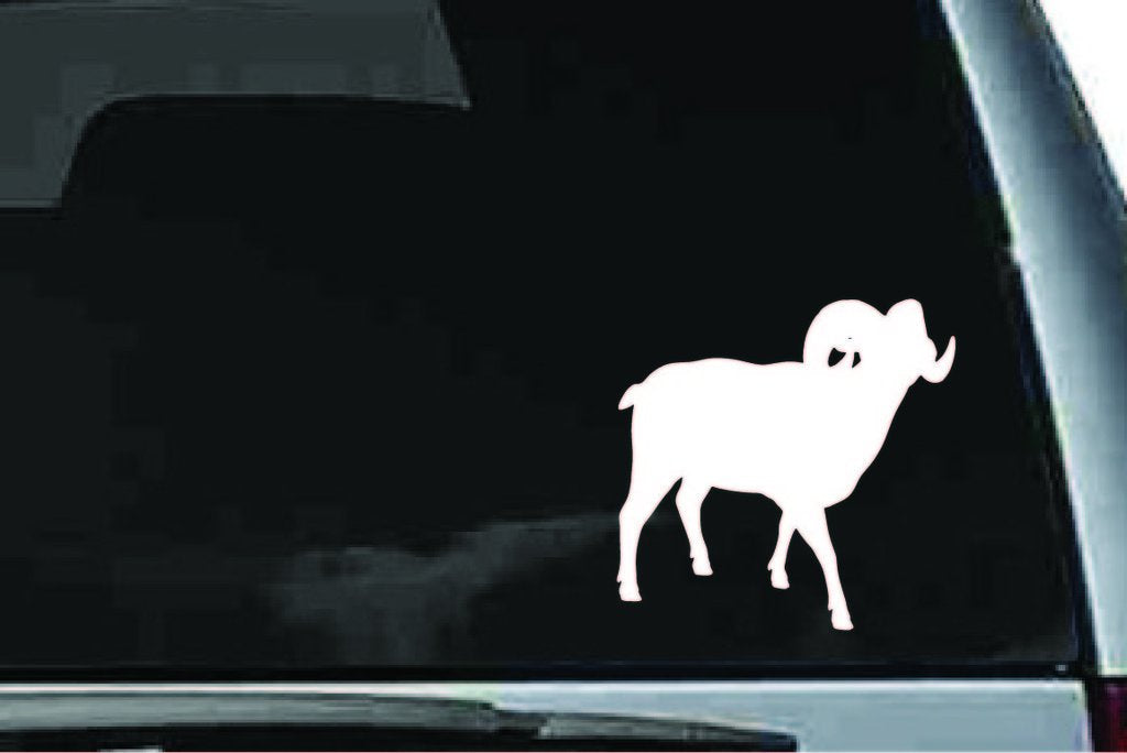 Picniva Ram Sty7a Vinyl Car Window Decal, Approx 5 in