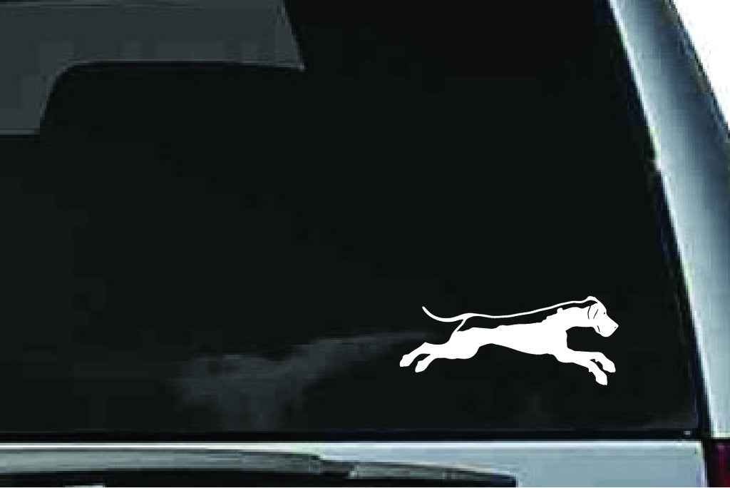 Picniva Great Dane Dog Sty6 Vinyl Car Window Decal, Approx 5 in
