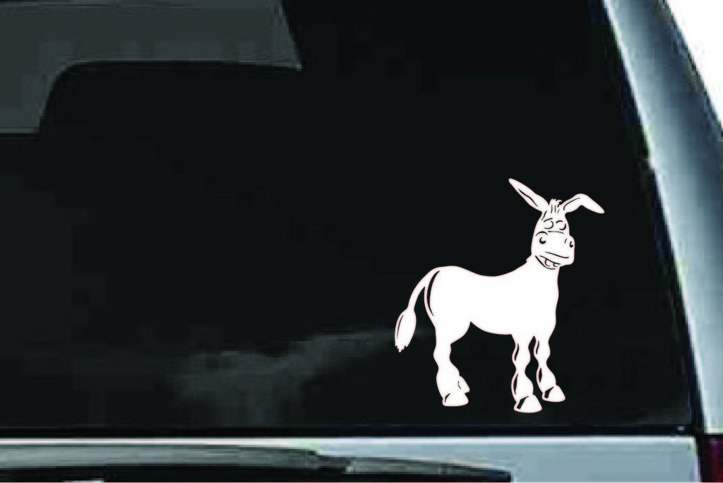 Picniva Donkey Sty7 Vinyl Car Window Decal, Approx 5 in