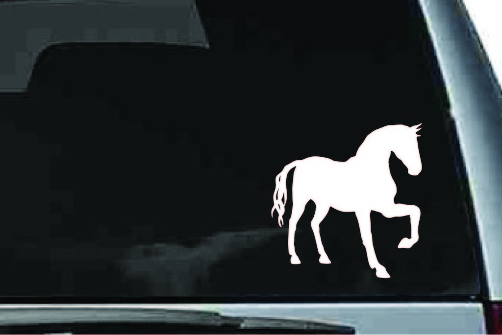 Picniva Horse Sty60a Vinyl Car Window Decal, Approx 5 in