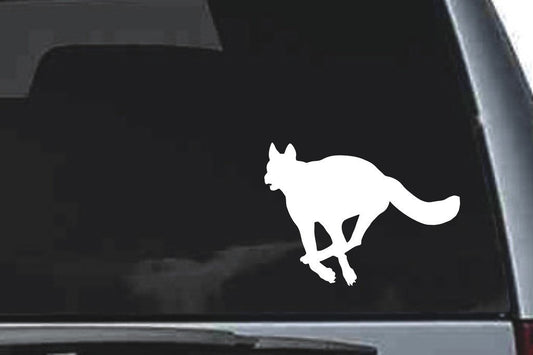 Picniva Wolf Sty42 Vinyl Car Window Decal, Approx 5 in