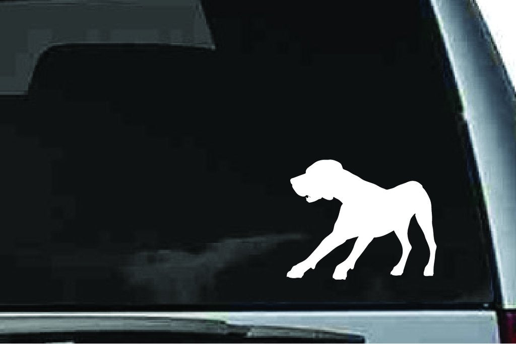 Picniva Hound Dog Sty22 Vinyl Car Window Decal, Approx 5 in