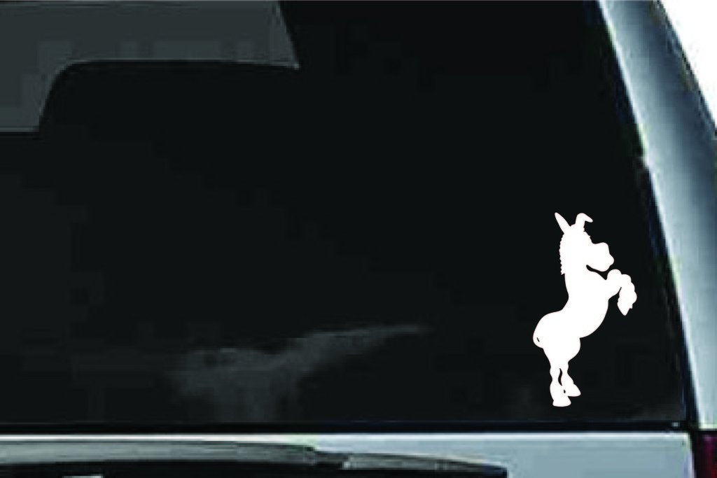 Picniva Donkey Sty9a Vinyl Car Window Decal, Approx 5 in