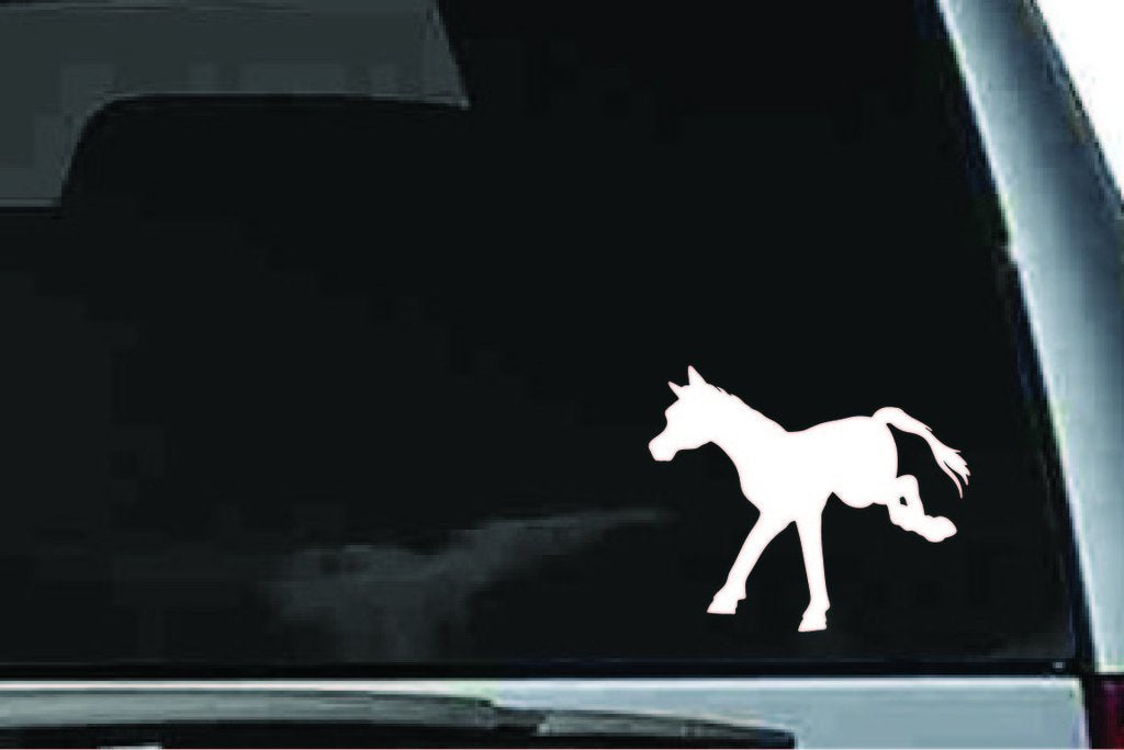 Picniva Pony Sty6a Vinyl Car Window Decal, Approx 5 in