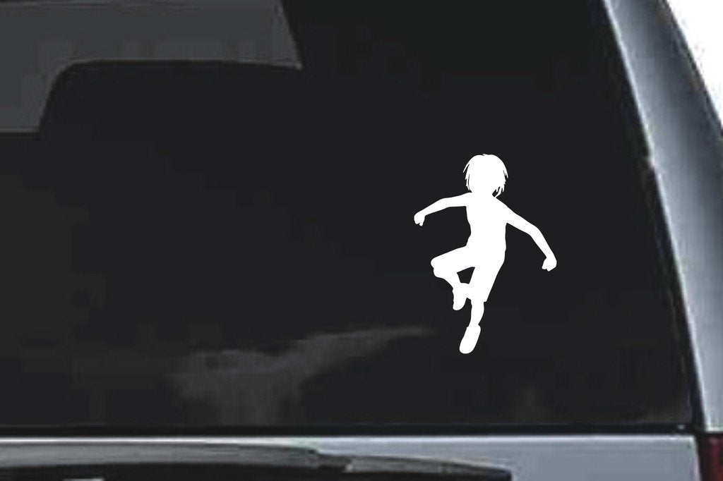 Picniva Boy Sty22 Vinyl Car Window Decal, Approx 5 in