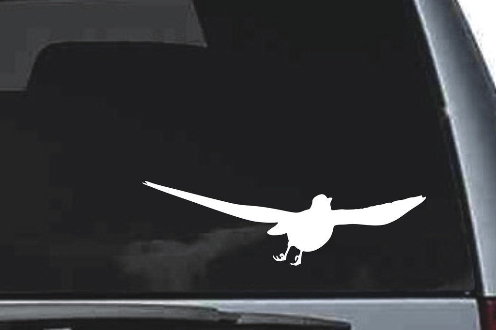 Picniva Blue Jay Sty3a Vinyl Car Window Decal, Approx 5 in