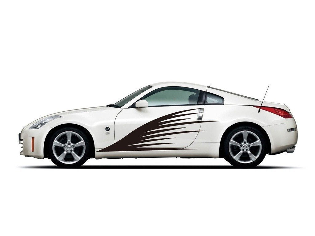 Picniva Style 476 Racing Side Stripe Vinyl Decals, 20 x 52 in, 2 Pc