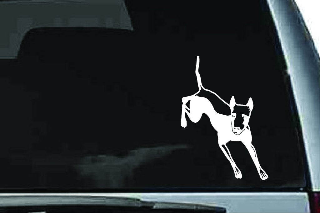 Picniva Doberman Dog Sty33 Vinyl Car Window Decal, Approx 5 in