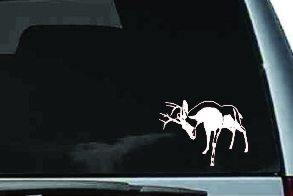 Picniva Buck Sty30 Vinyl Car Window Decal, Approx 5 in