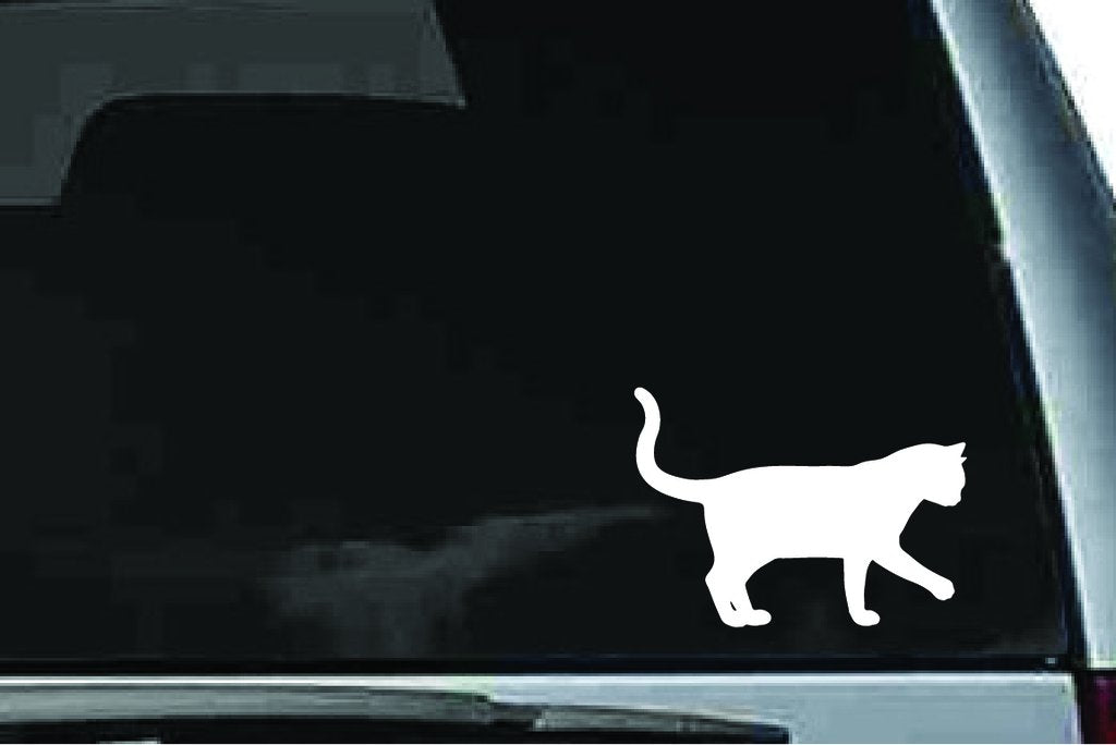 Picniva British Shorthair Cat Sty8 Vinyl Car Window Decal, Approx 5 in
