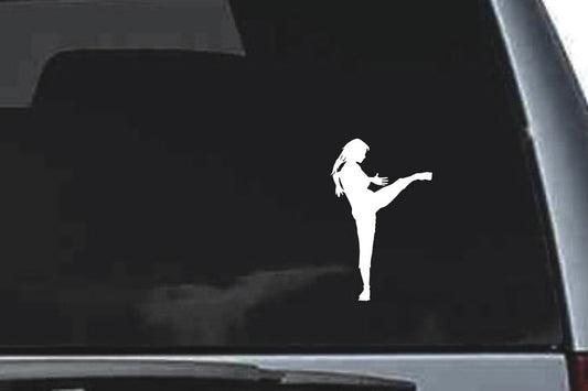 Picniva Side Kick Vinyl Car Window Decal, Approx 5 in