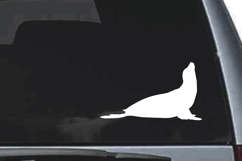 Picniva Seal Sty11 Vinyl Car Window Decal, Approx 5 in