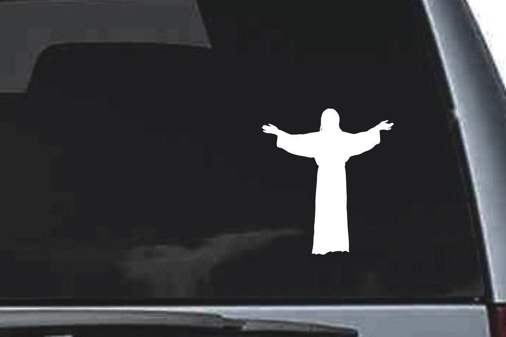 Picniva Faith Sty5 Vinyl Car Window Decal, Approx 5 in