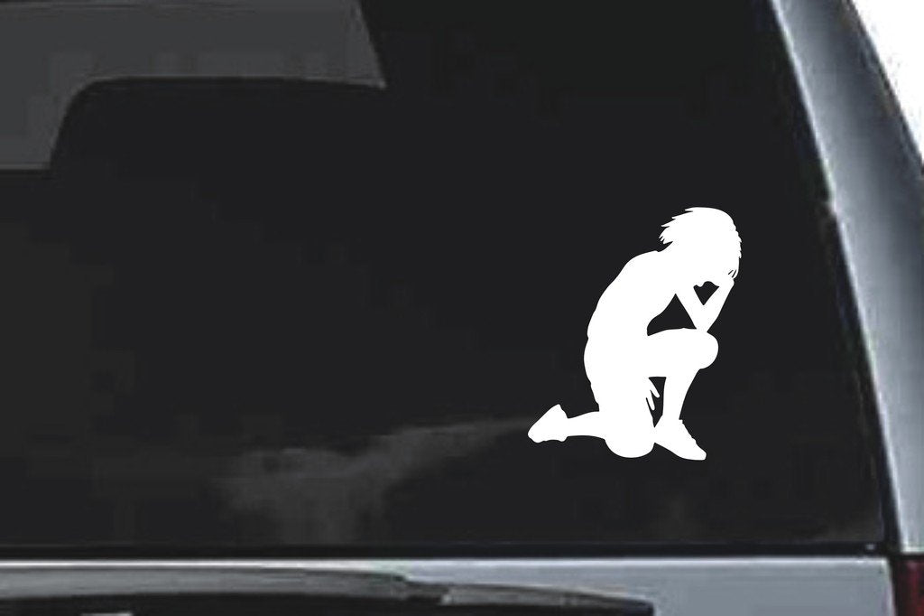 Picniva Boy Sty45 Vinyl Car Window Decal, Approx 5 in