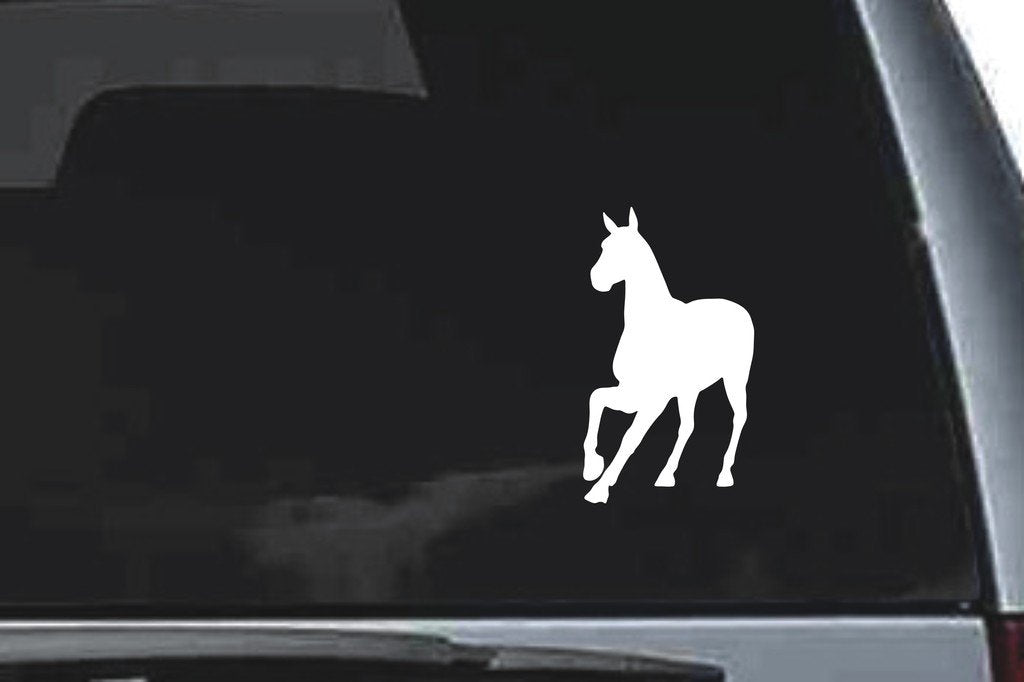 Picniva Horse Sty65a Vinyl Car Window Decal, Approx 5 in