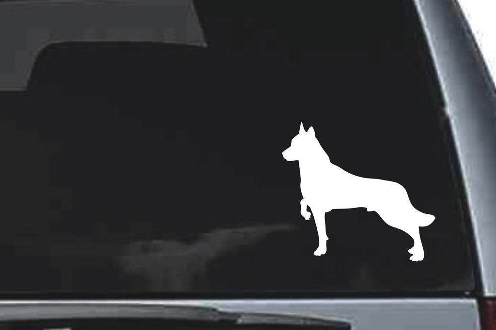 Picniva Wolf Sty24 Vinyl Car Window Decal, Approx 5 in