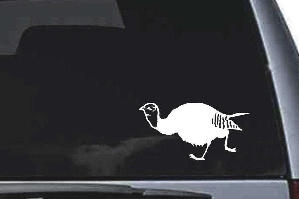 Picniva Turkey Sty13 Vinyl Car Window Decal, Approx 5 in