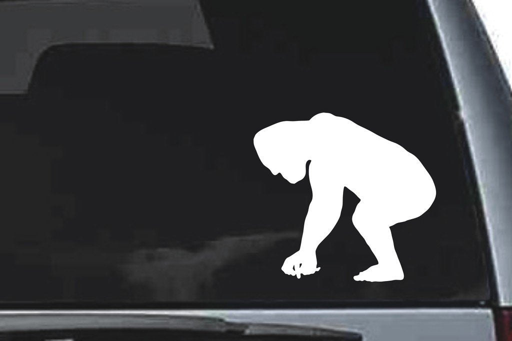 Picniva Gorilla Sty10 Vinyl Car Window Decal, Approx 5 in