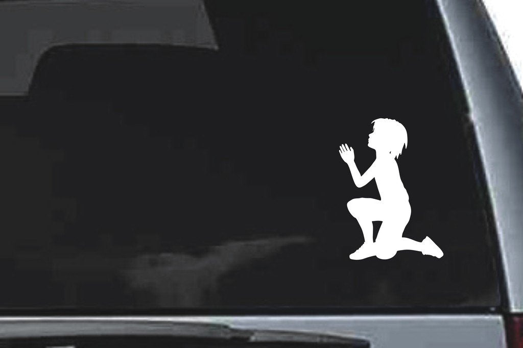 Picniva Boy Sty41 Vinyl Car Window Decal, Approx 5 in