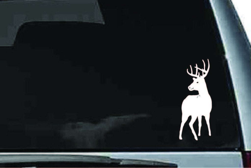 Picniva Buck Sty6 Vinyl Car Window Decal, Approx 5 in