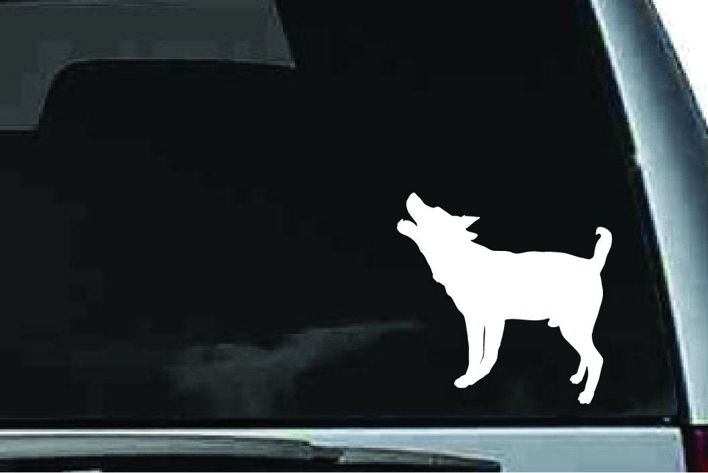 Picniva Dog Sty13 Vinyl Car Window Decal, Approx 5 in