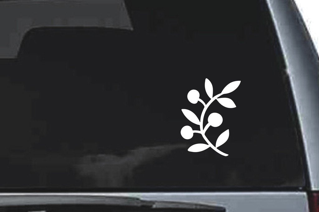 Picniva Scroll Sty45 Vinyl Car Window Decal, Approx 5 in