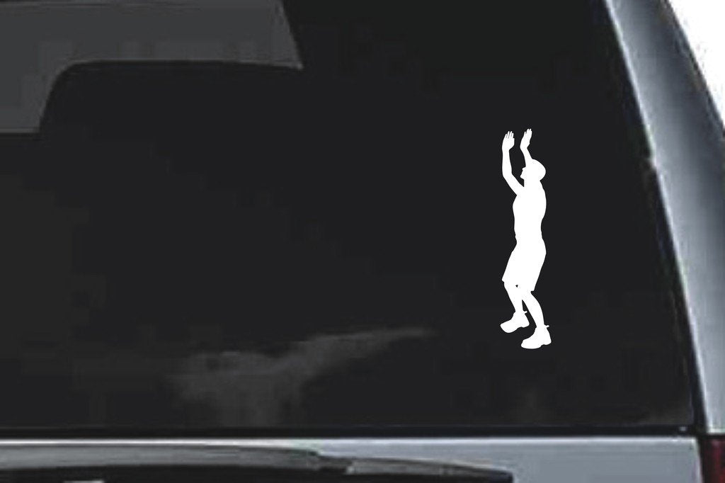 Picniva Man Sty10 Vinyl Car Window Decal, Approx 5 in