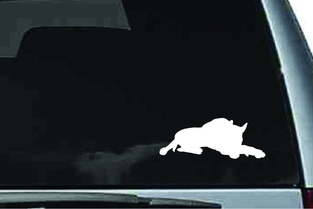 Picniva Doberman Dog Sty28a Vinyl Car Window Decal, Approx 5 in