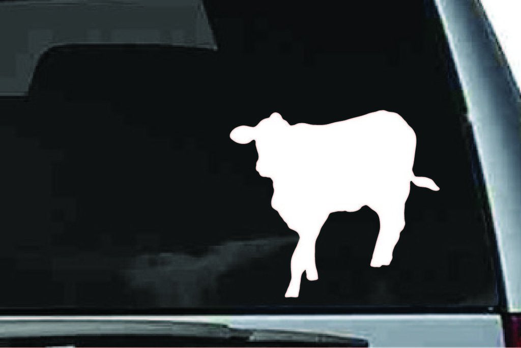 Picniva Cow Sty30 Vinyl Car Window Decal, Approx 5 in