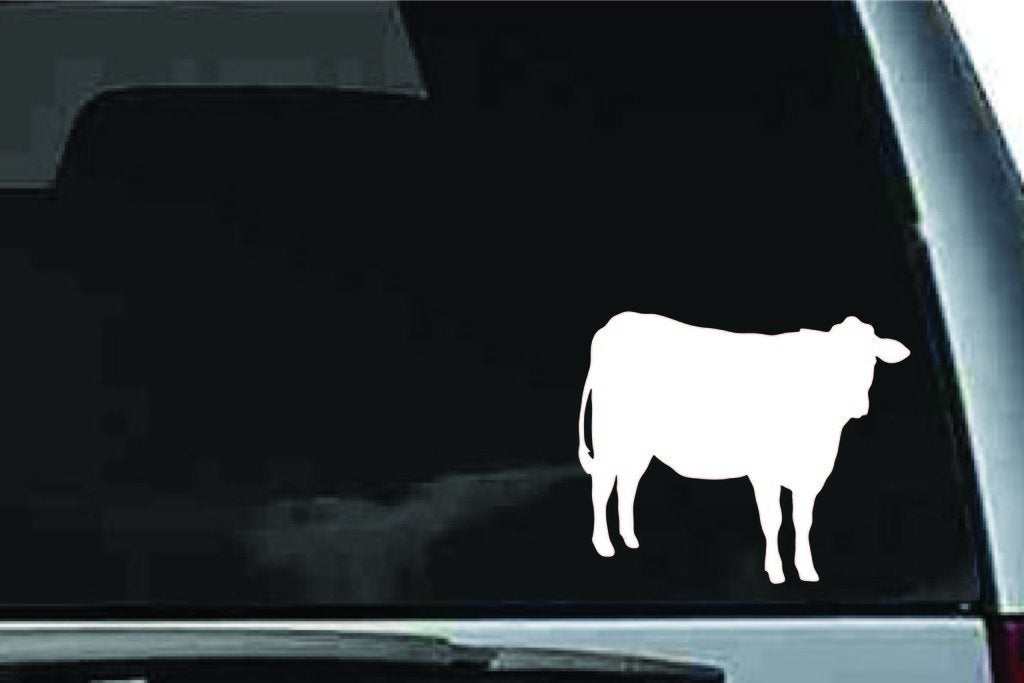 Picniva Cow Sty36 Vinyl Car Window Decal, Approx 5 in
